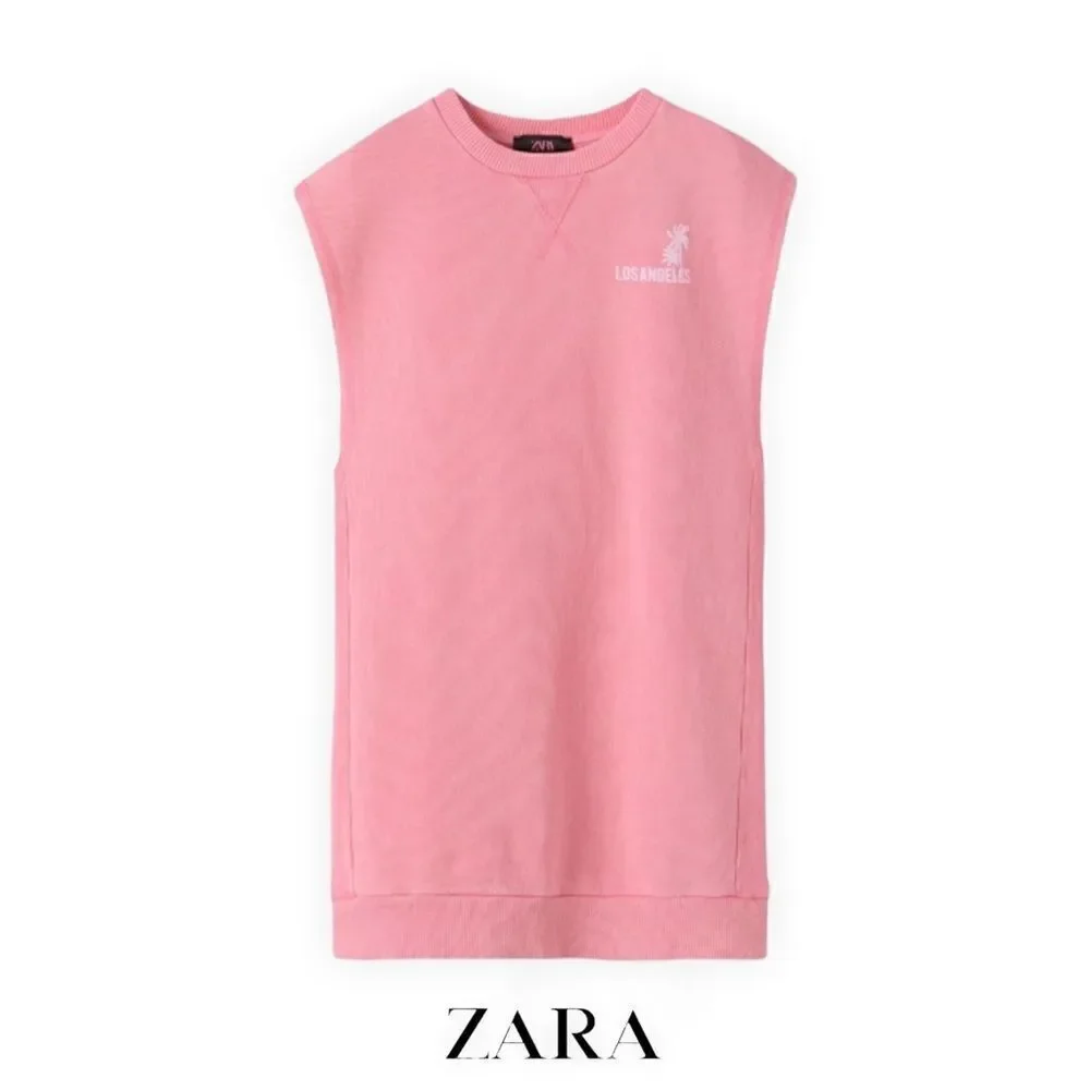 ZARA Kids | Pink | PLUSH SURF DRESS